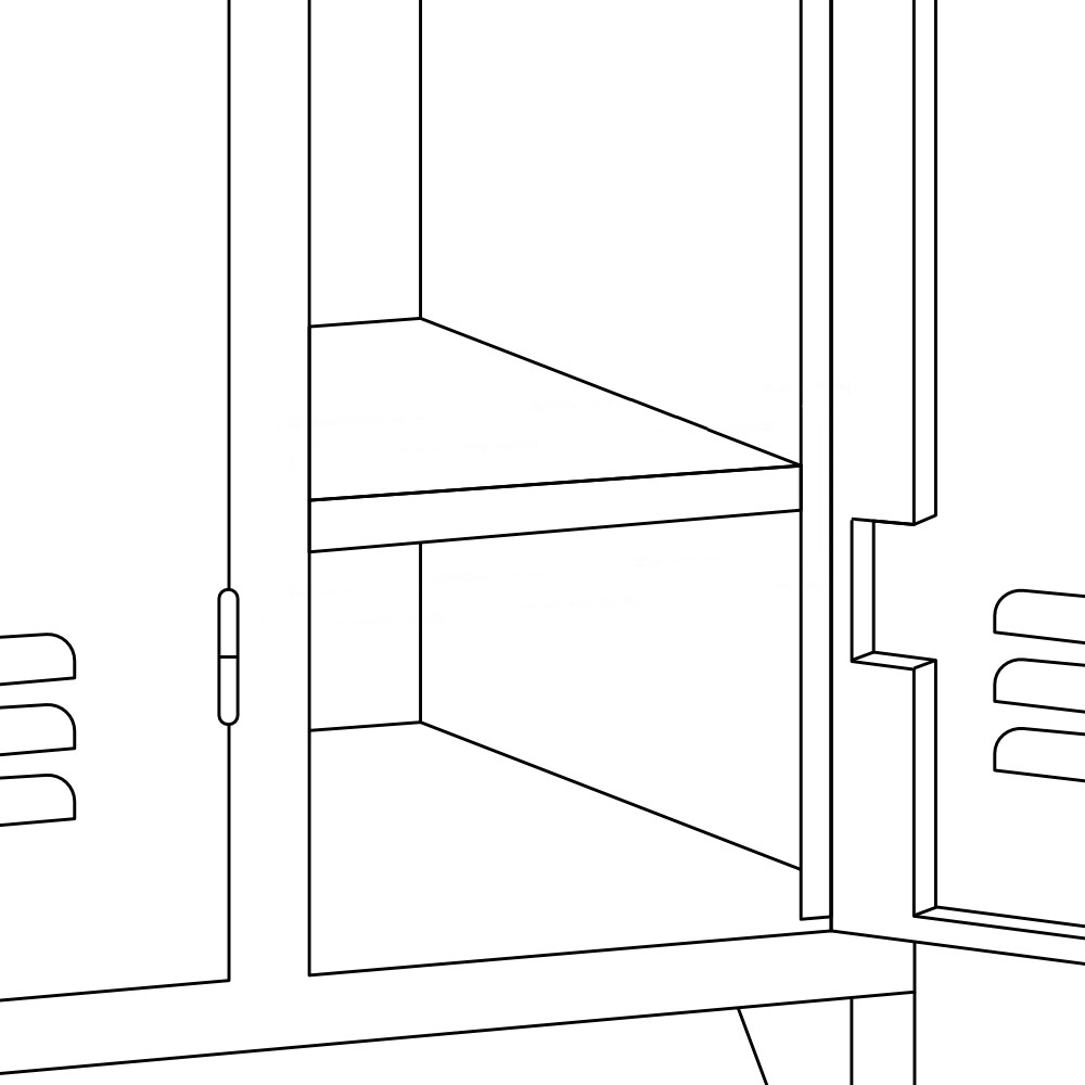 Sada polic, SHELF KIT / PR 4/8